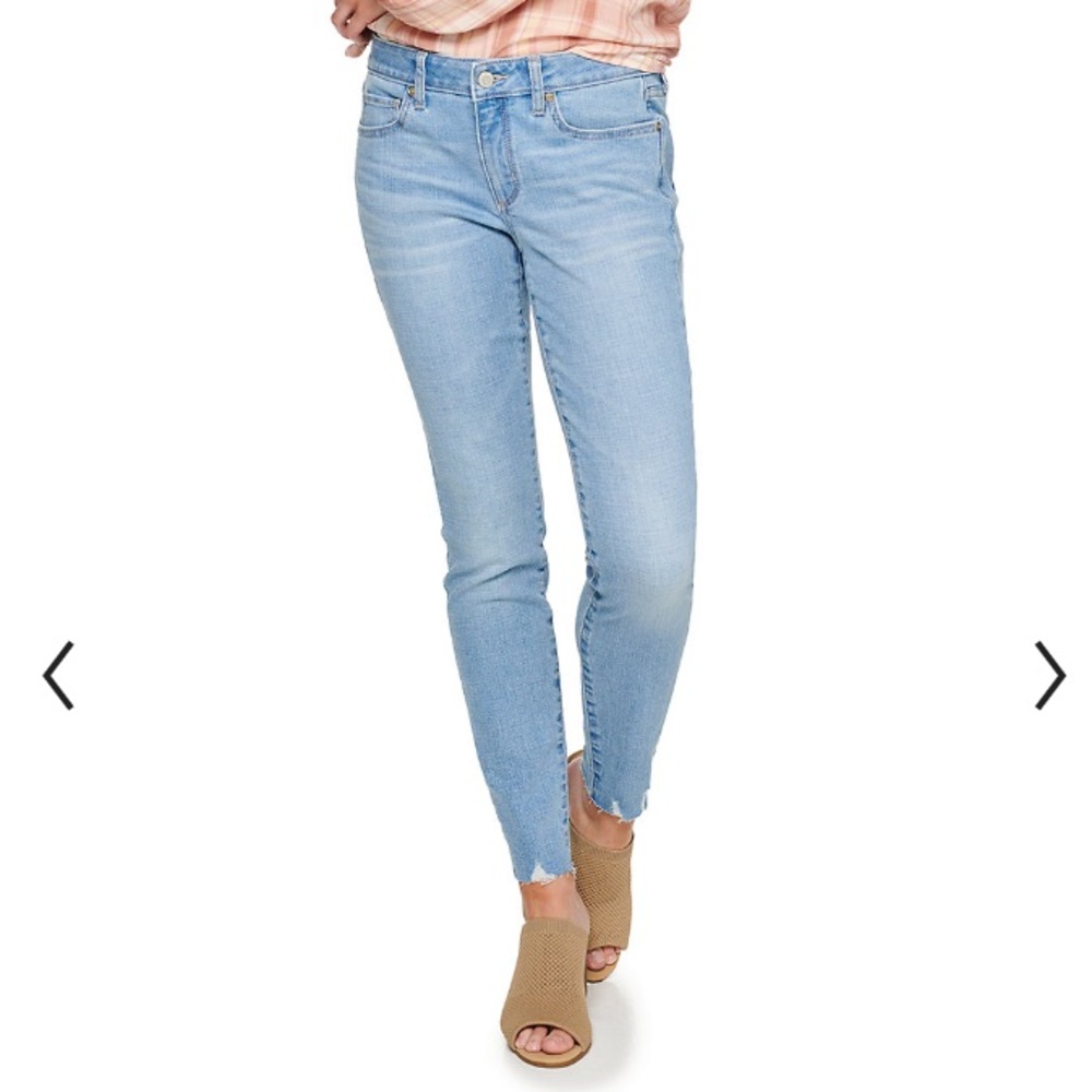 Sonoma Goods For Life Supersoft Stretch Midrise Skinny Jeans